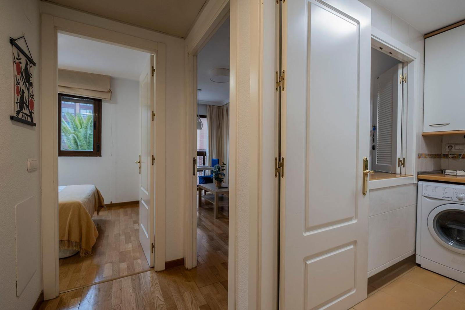 Apartamento Wanda Ifema Con Parking Y Piscina Madrid Bagian luar foto